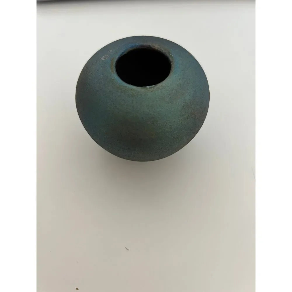 J Diller Handcrafted Ceramic Vase Modern Minimalist Decor Pottery Art Piece